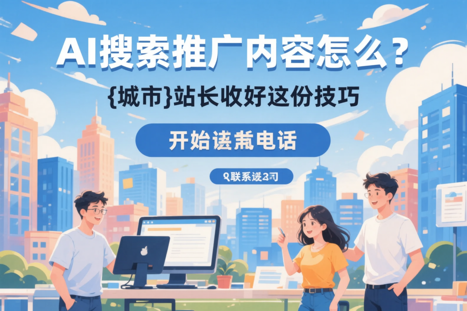 AI搜索推广内容怎么写？延安站长收好这份技巧