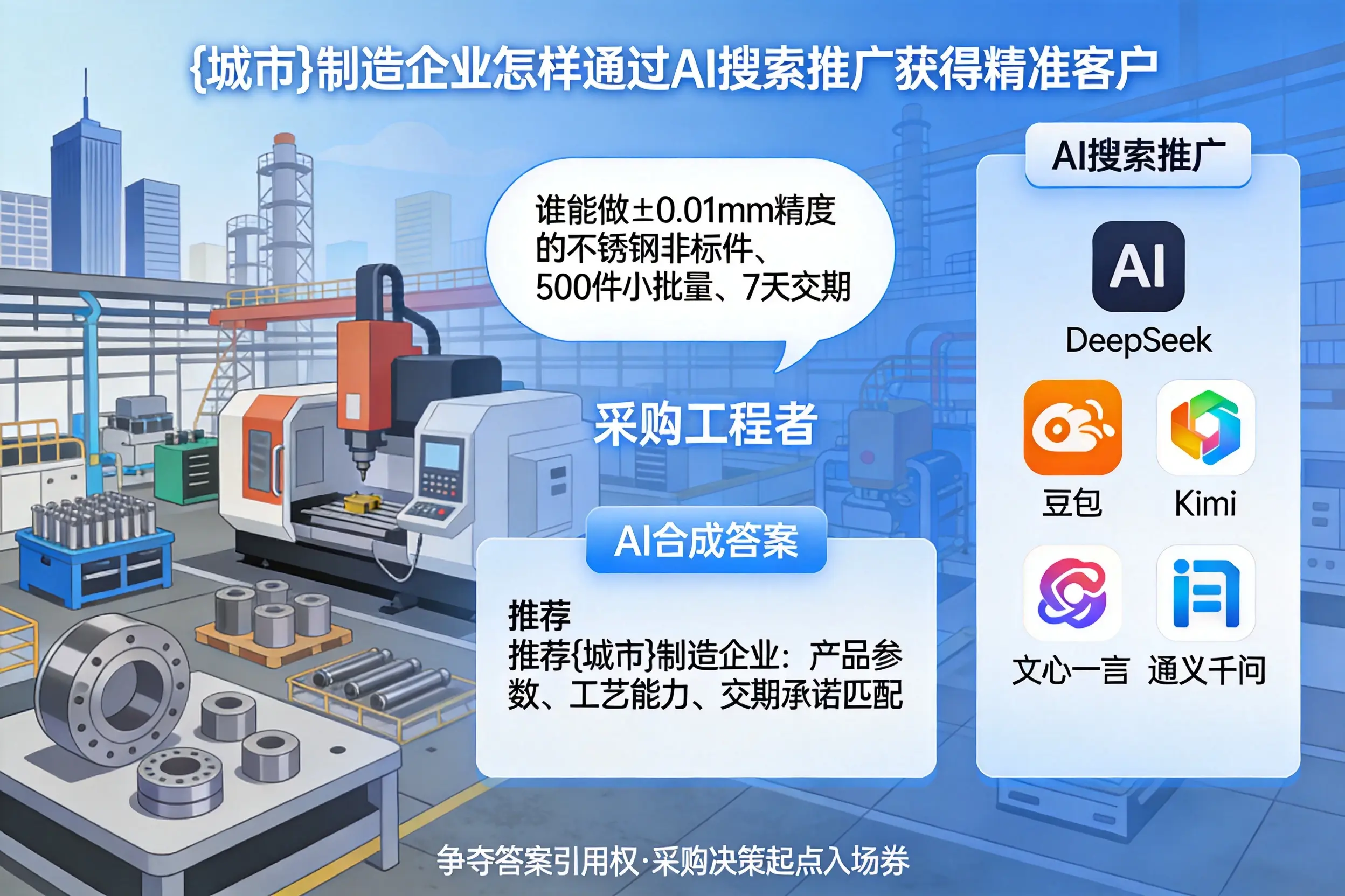 延安制造企业怎样通过AI搜索推广获得精准客户