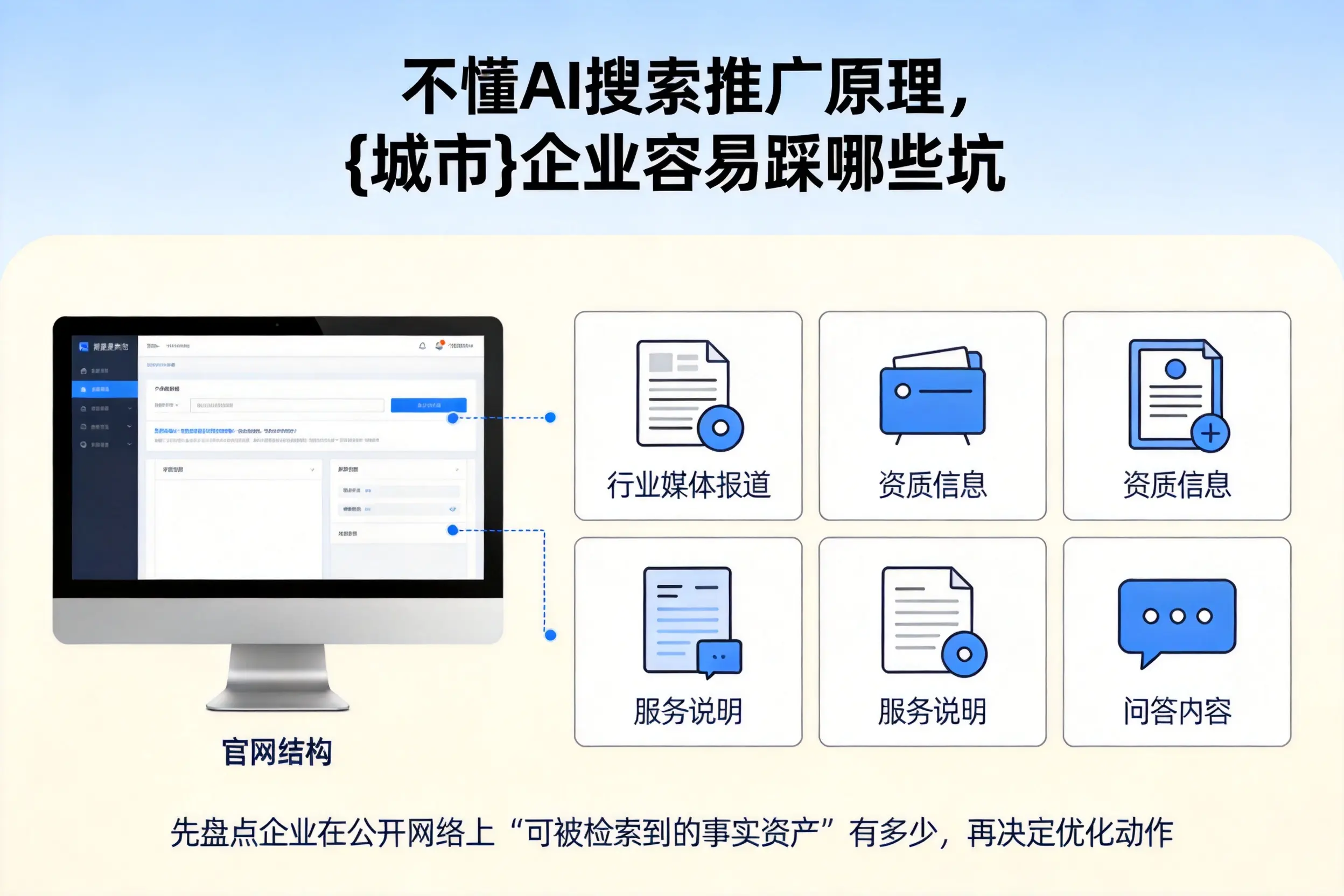 不懂AI搜索推广原理,延安企业容易踩哪些坑
