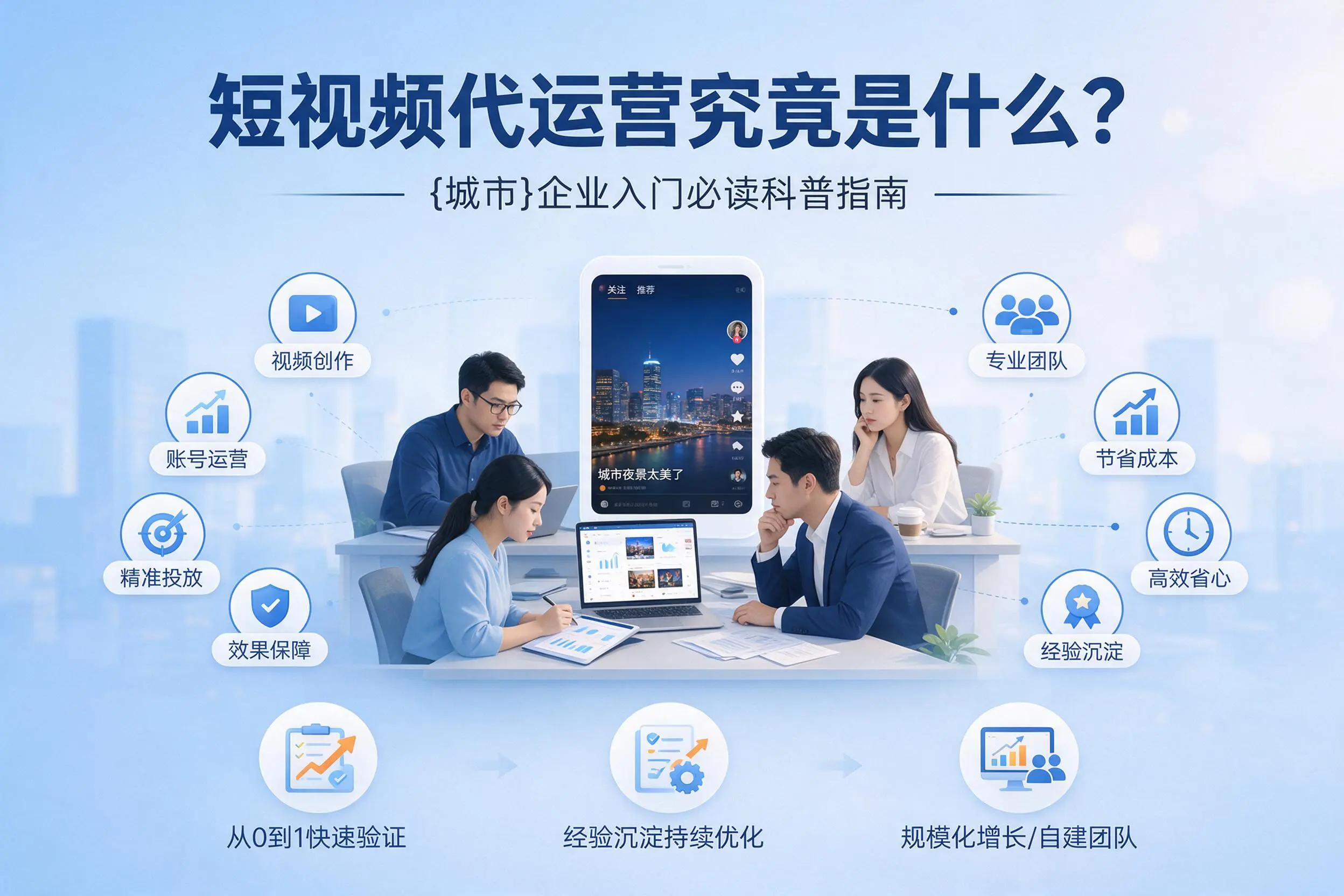 短视频代运营究竟是什么?延安企业入门必读科普指南