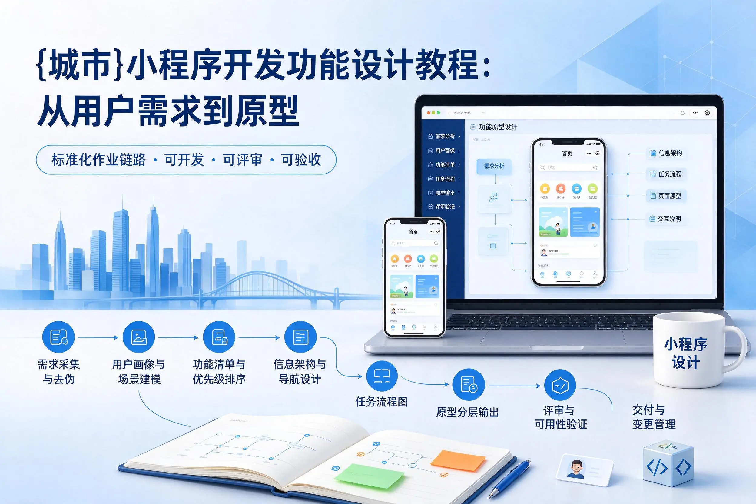 延安小程序开发功能设计教程:从用户需求到原型