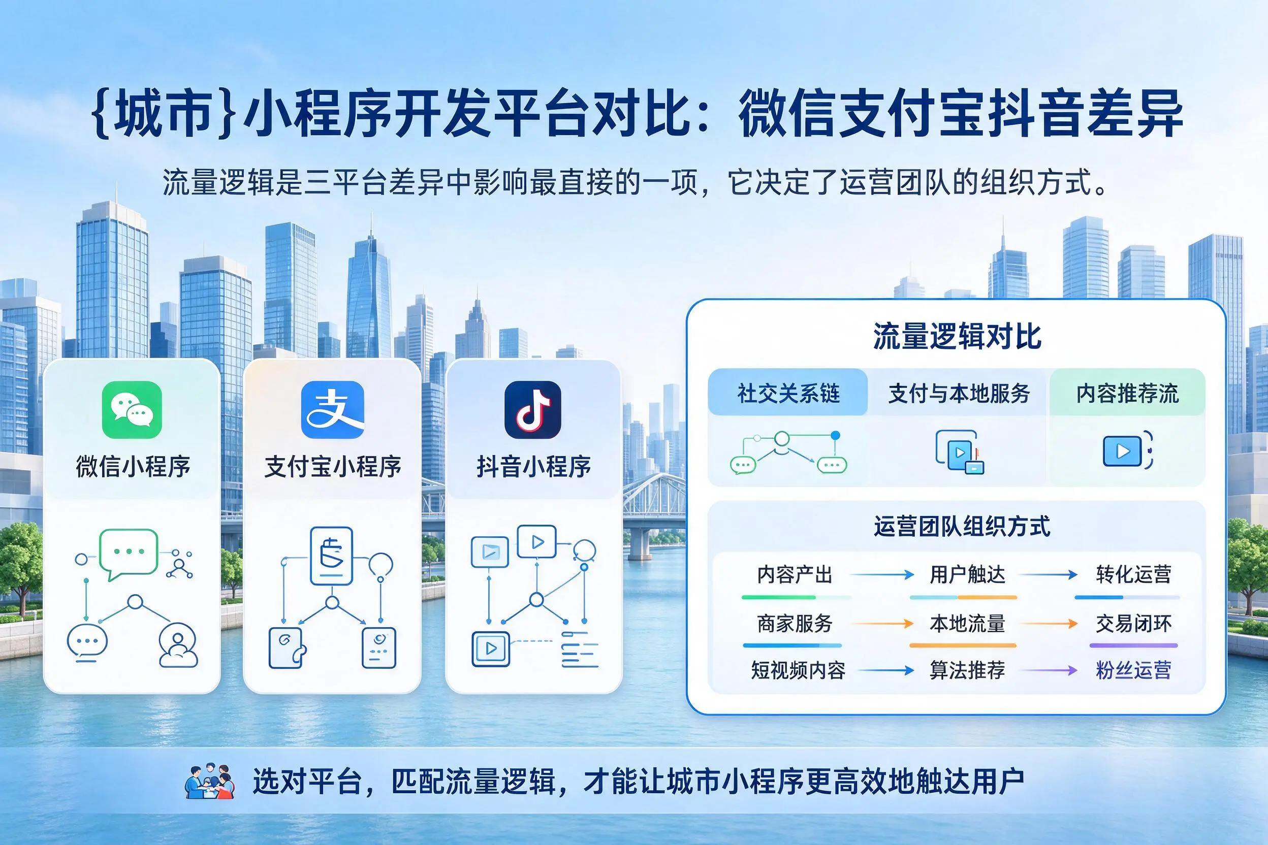 延安小程序开发平台对比：微信支付宝抖音差异