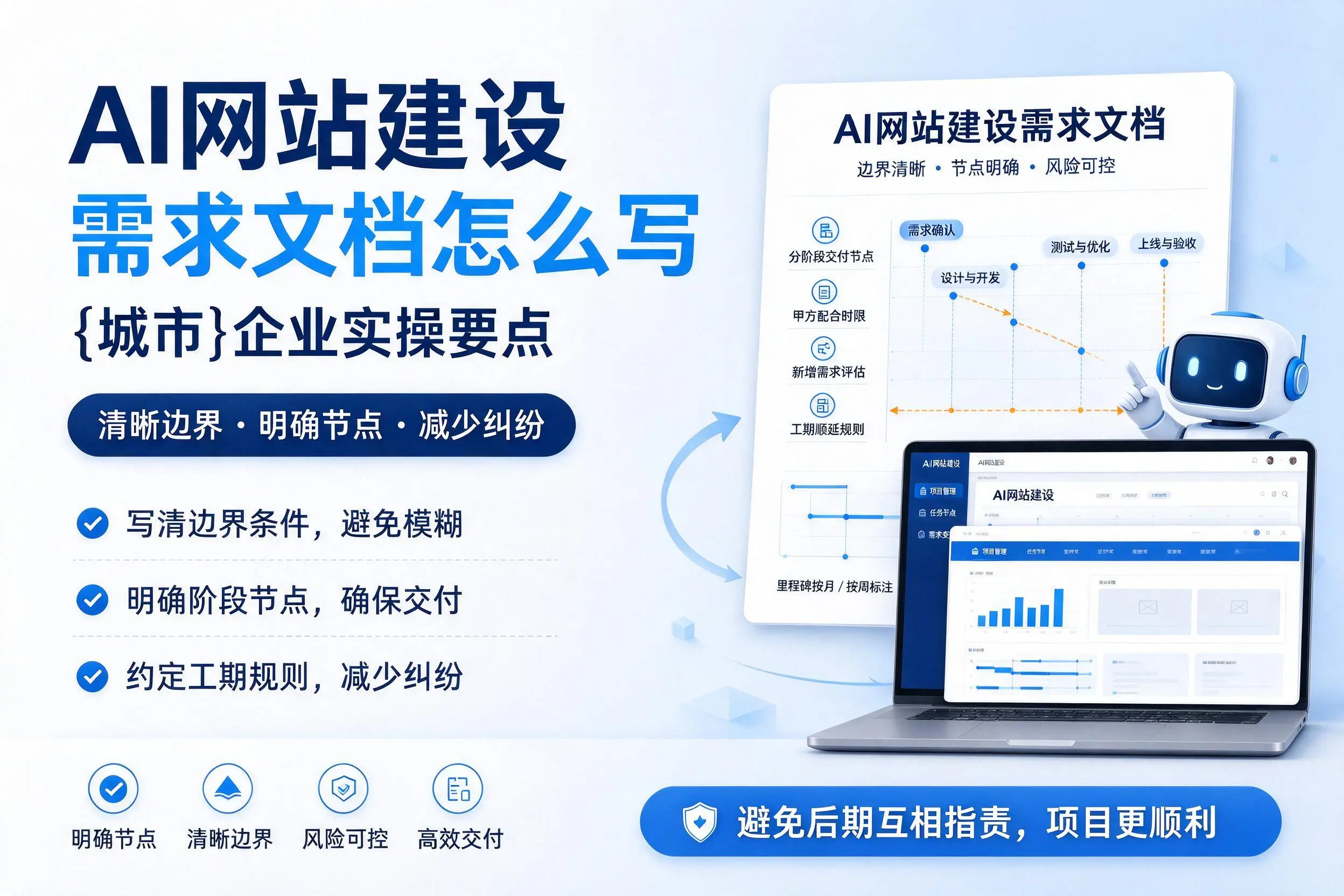 AI网站建设需求文档怎么写，延安企业实操要点
