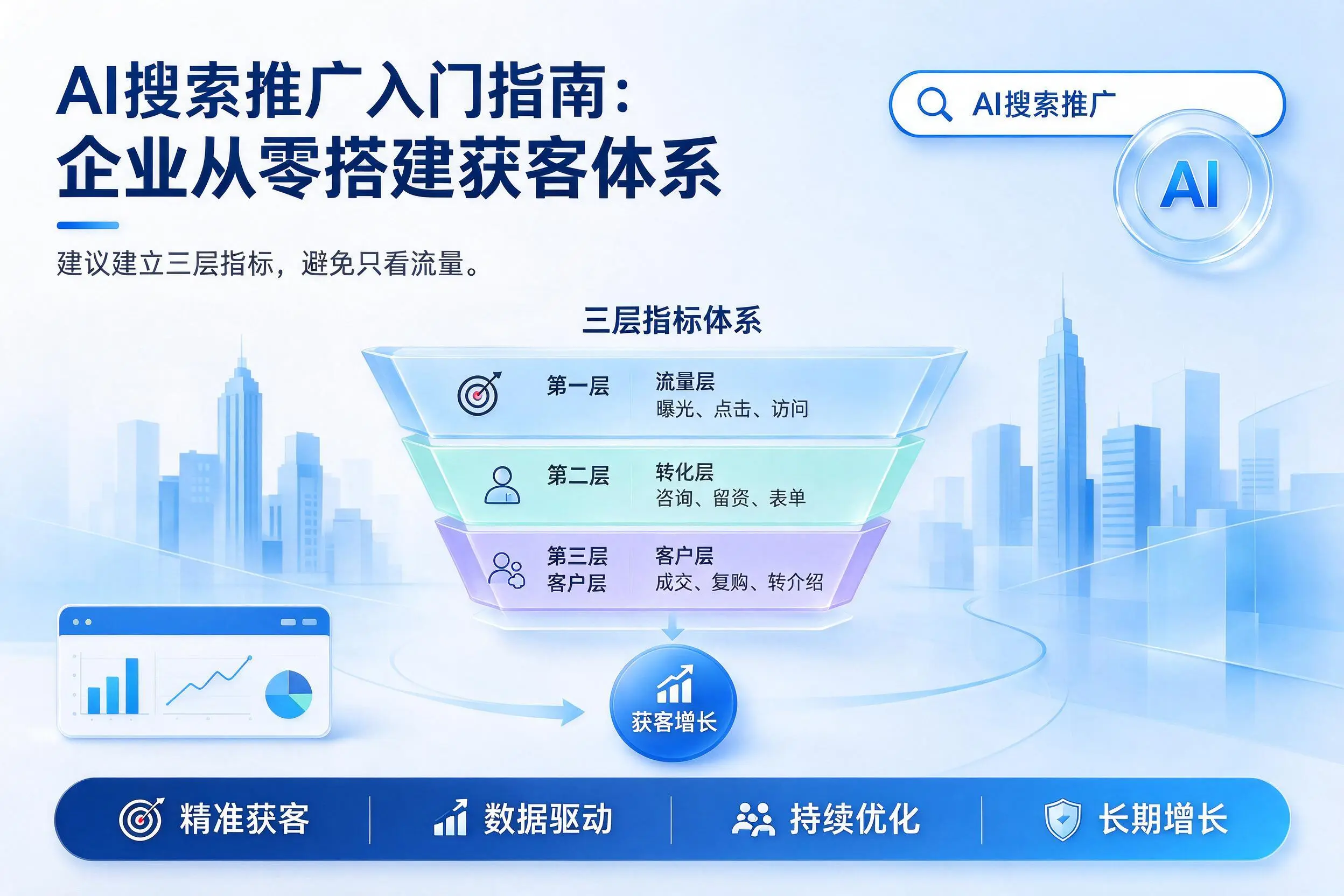 AI搜索推广入门指南:延安企业从零搭建获客体系