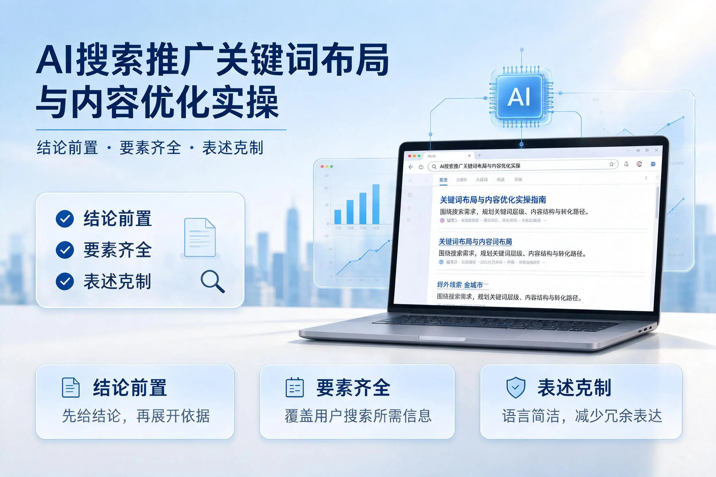 延安AI搜索推广关键词布局与内容优化实操